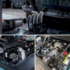 Montacargas Dual 2.5 Toneladas - Baoli KBG25H - Gasolina + GLP