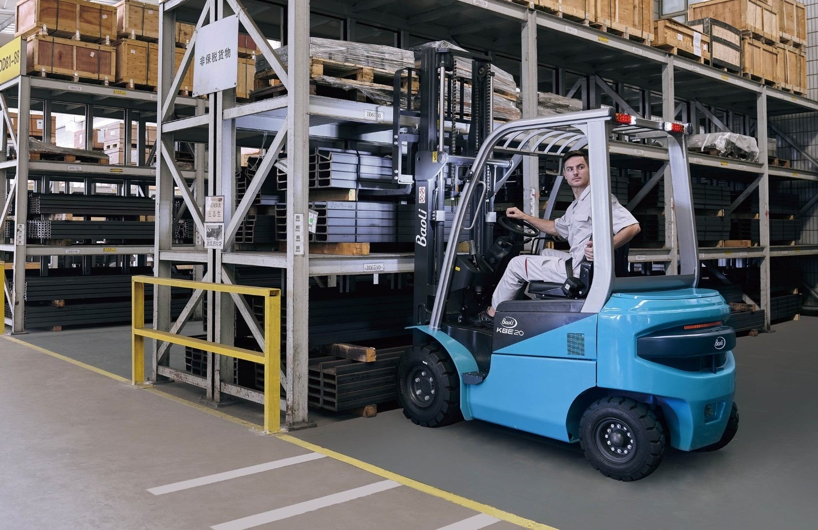 Montacargas Electrico Litio Baoli Peru